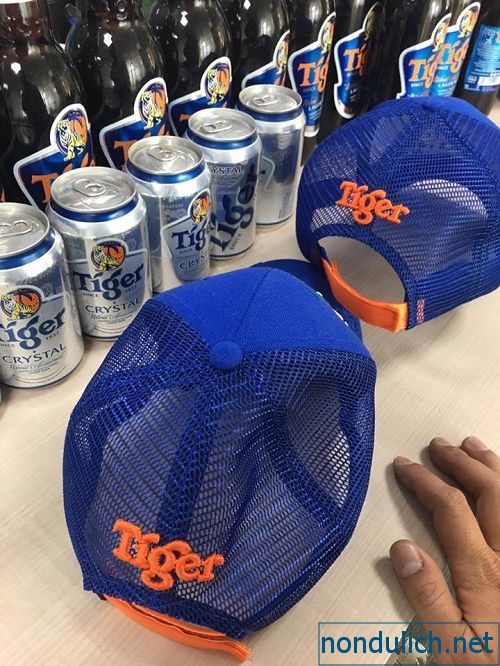 May nón hãng beer tiger